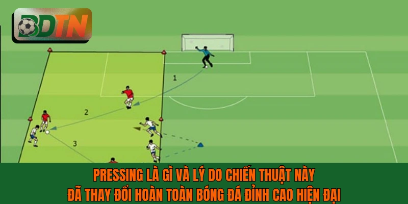 Pressing là gì và lý do chiến thuật này đã thay đổi hoàn toàn bóng đá hiện đại